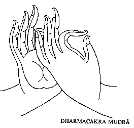 dharmachakra.Mudra